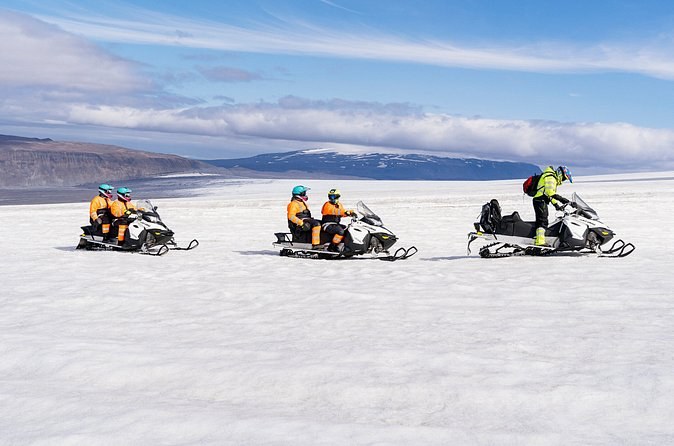 Into the Glacier Combo: Snowmobiling + Langjokull Ice Cave